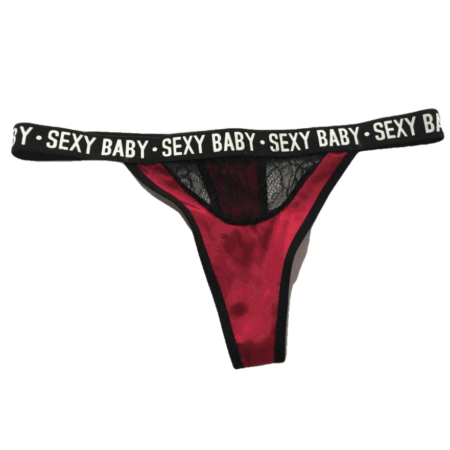 3Xl Plus Size Sexy Lingerie Set Bralette Women Bra Letter Print Lace Patchwork Underwear Sets And Panty