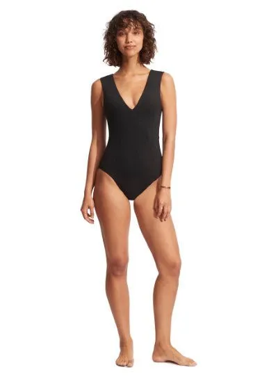 ACTIVE  DEEP V NECK MAILLOT