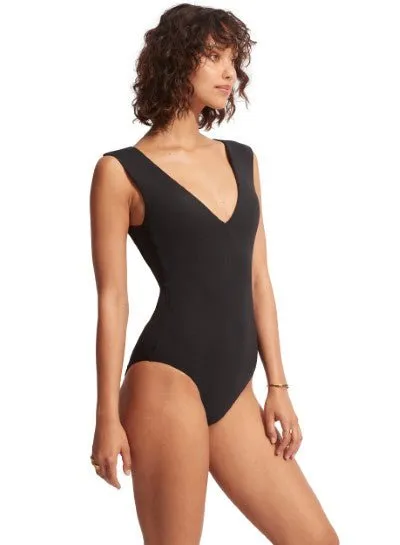 ACTIVE  DEEP V NECK MAILLOT