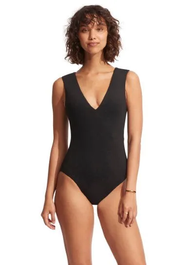 ACTIVE  DEEP V NECK MAILLOT