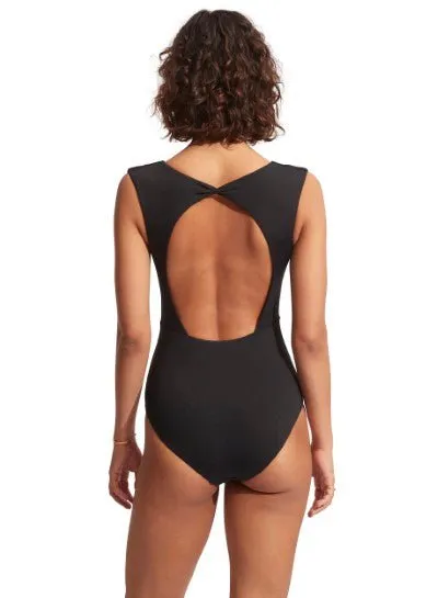 ACTIVE  DEEP V NECK MAILLOT