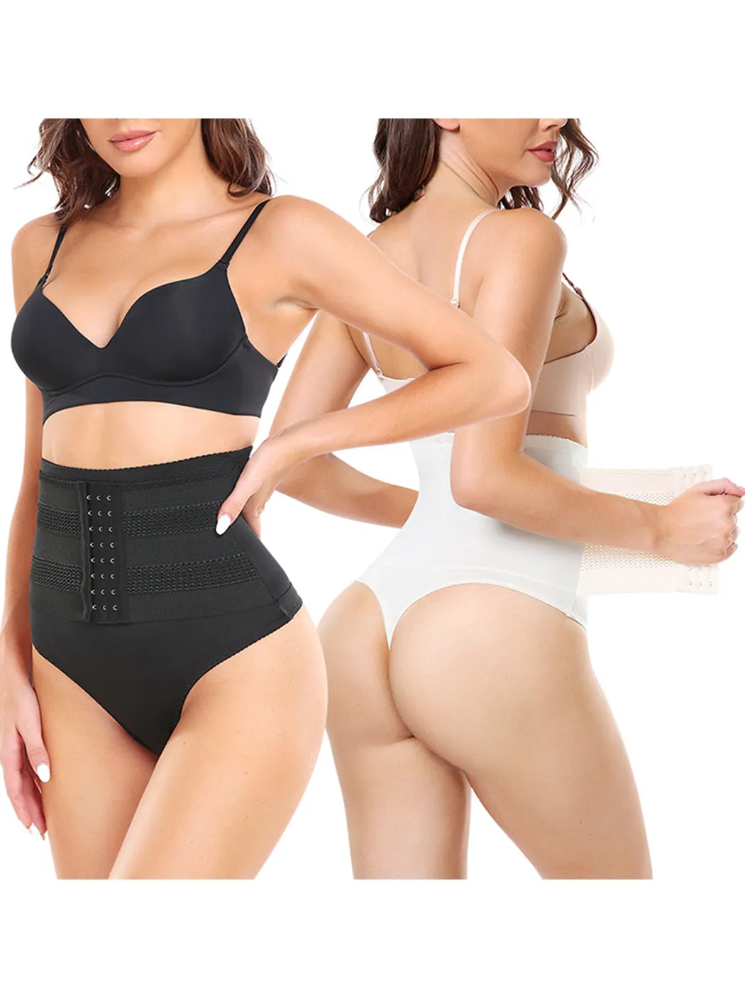 Adjustable High Waist Tummy Control Briefs