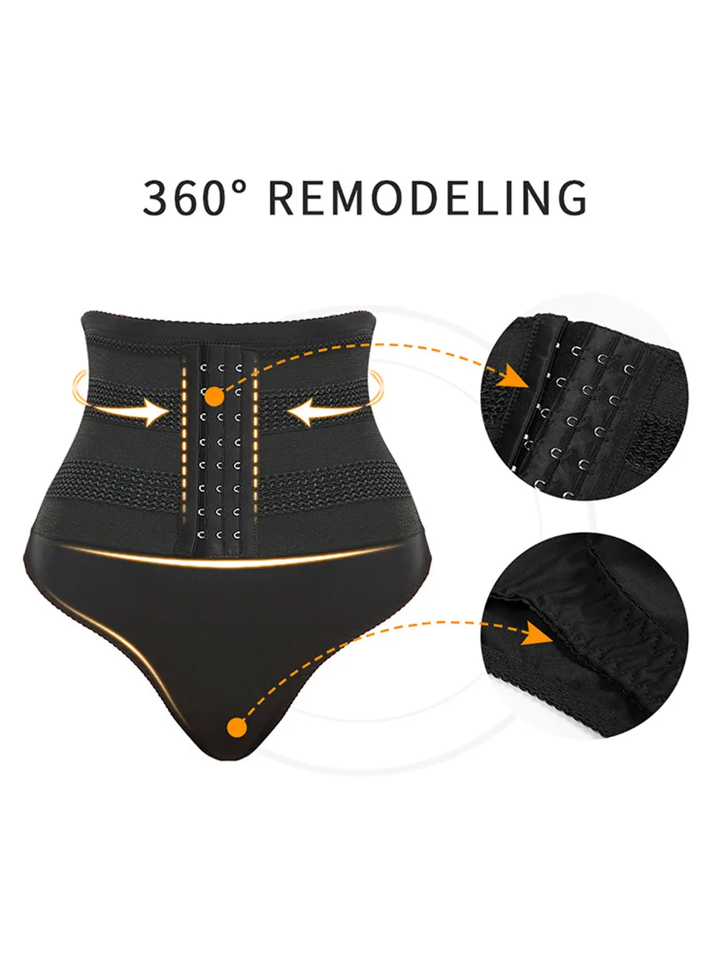 Adjustable High Waist Tummy Control Briefs
