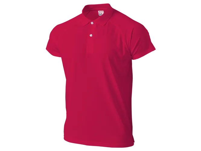 (Adult Size) Super Lightweight Dry Raglan Polo Shirt