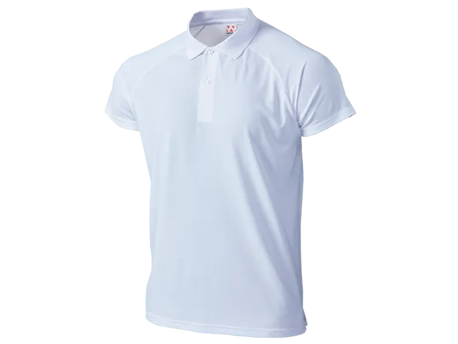 (Adult Size) Super Lightweight Dry Raglan Polo Shirt