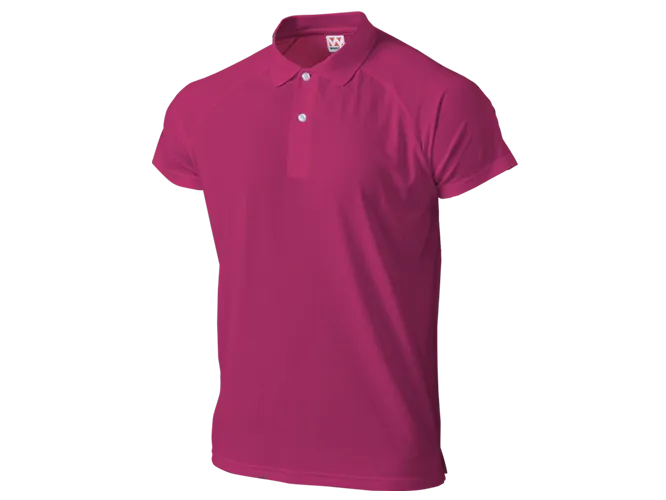(Adult Size) Super Lightweight Dry Raglan Polo Shirt