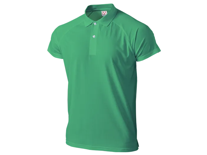 (Adult Size) Super Lightweight Dry Raglan Polo Shirt