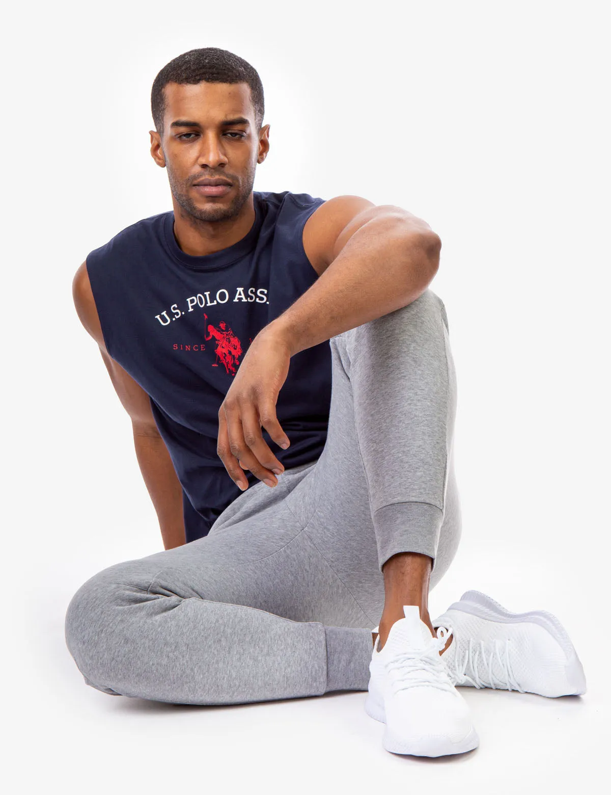 ARCHED LOGO MUSCLE TANK