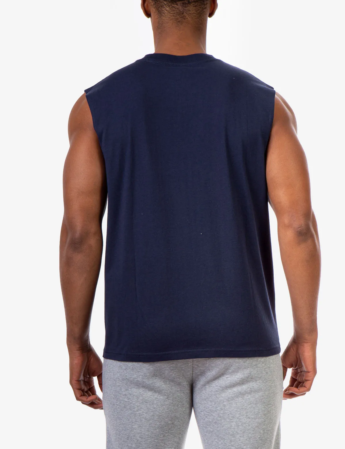 ARCHED LOGO MUSCLE TANK