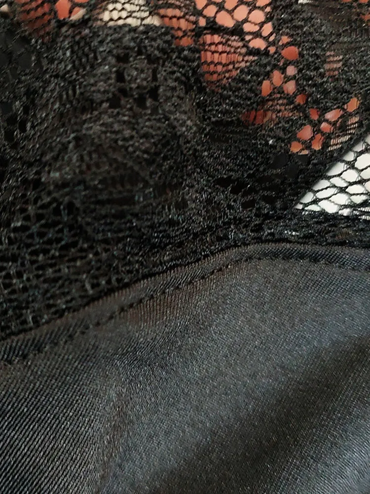 Breathable Lace Front Close Wire-free Bra