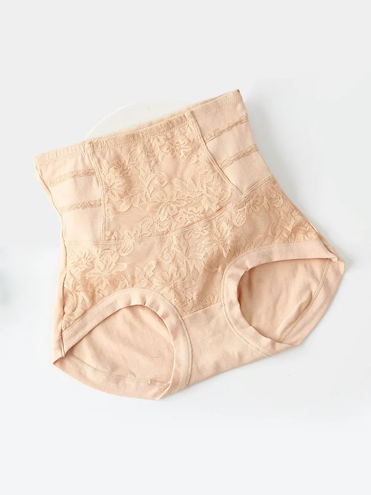 Cotton High Waist Tummy Control Briefs