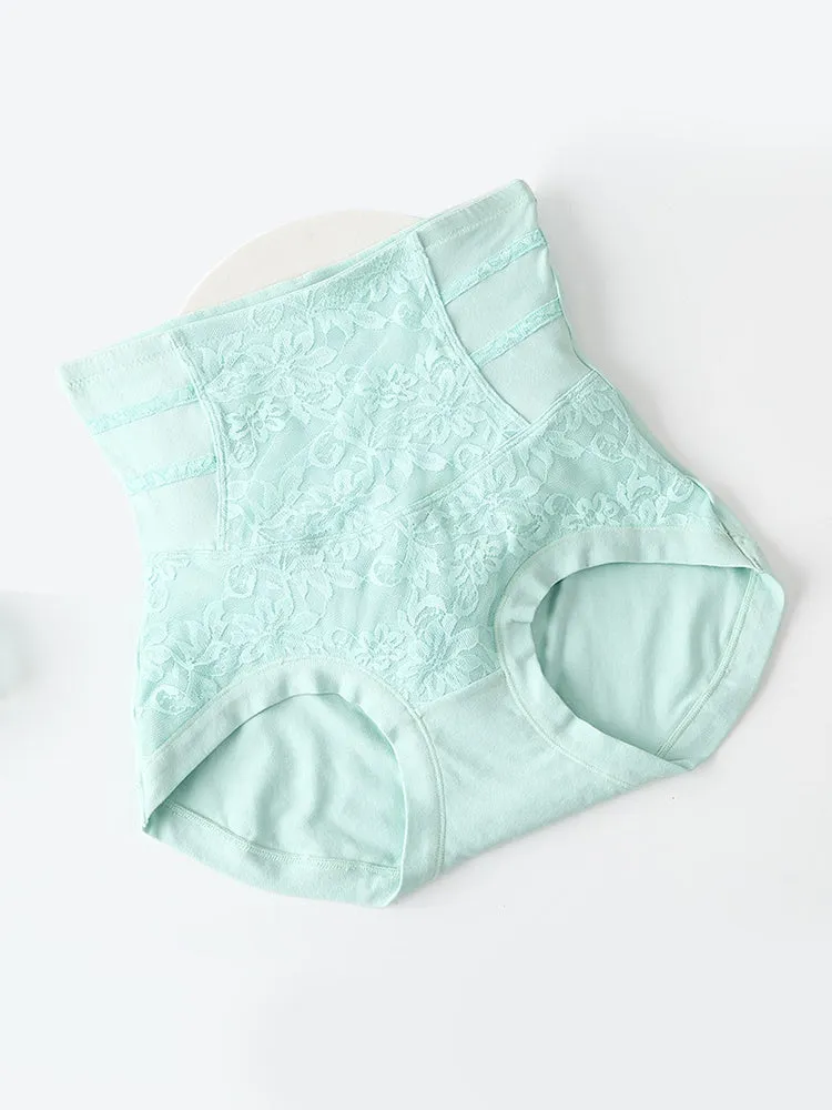 Cotton High Waist Tummy Control Briefs