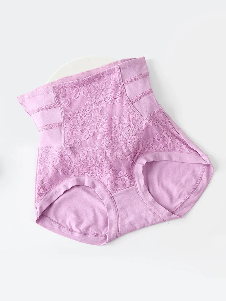 Cotton High Waist Tummy Control Briefs
