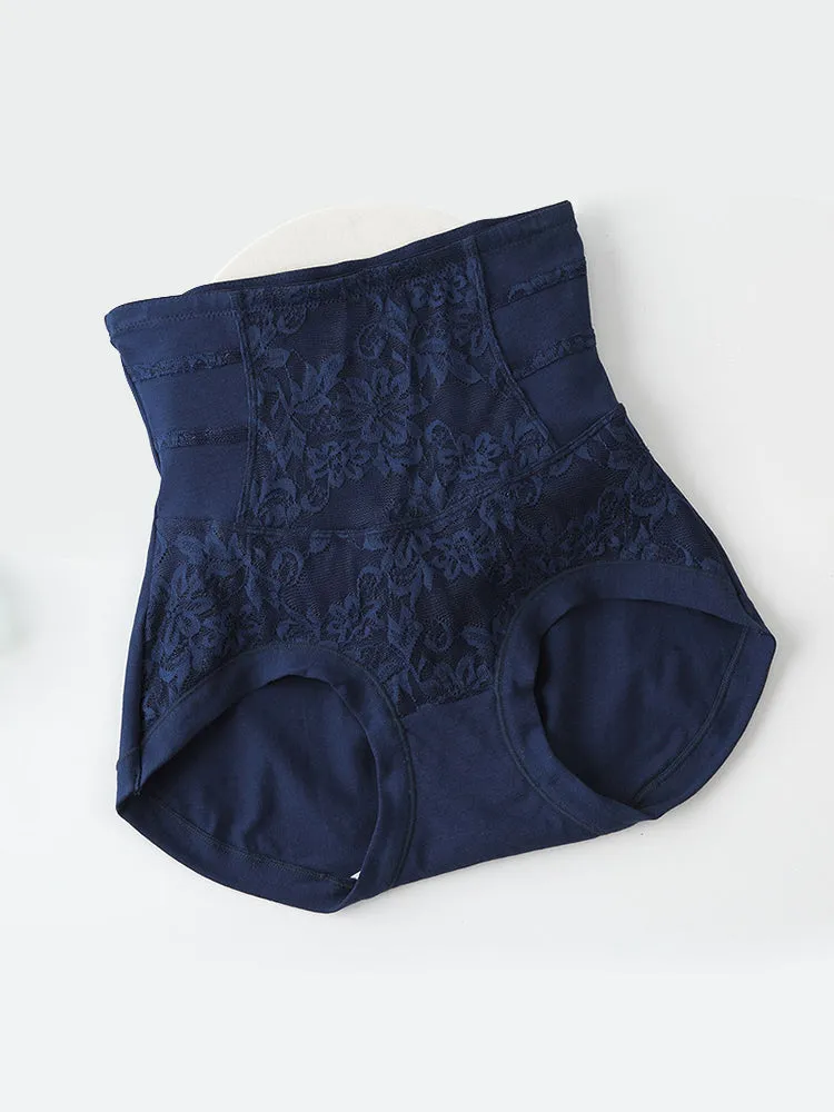 Cotton High Waist Tummy Control Briefs