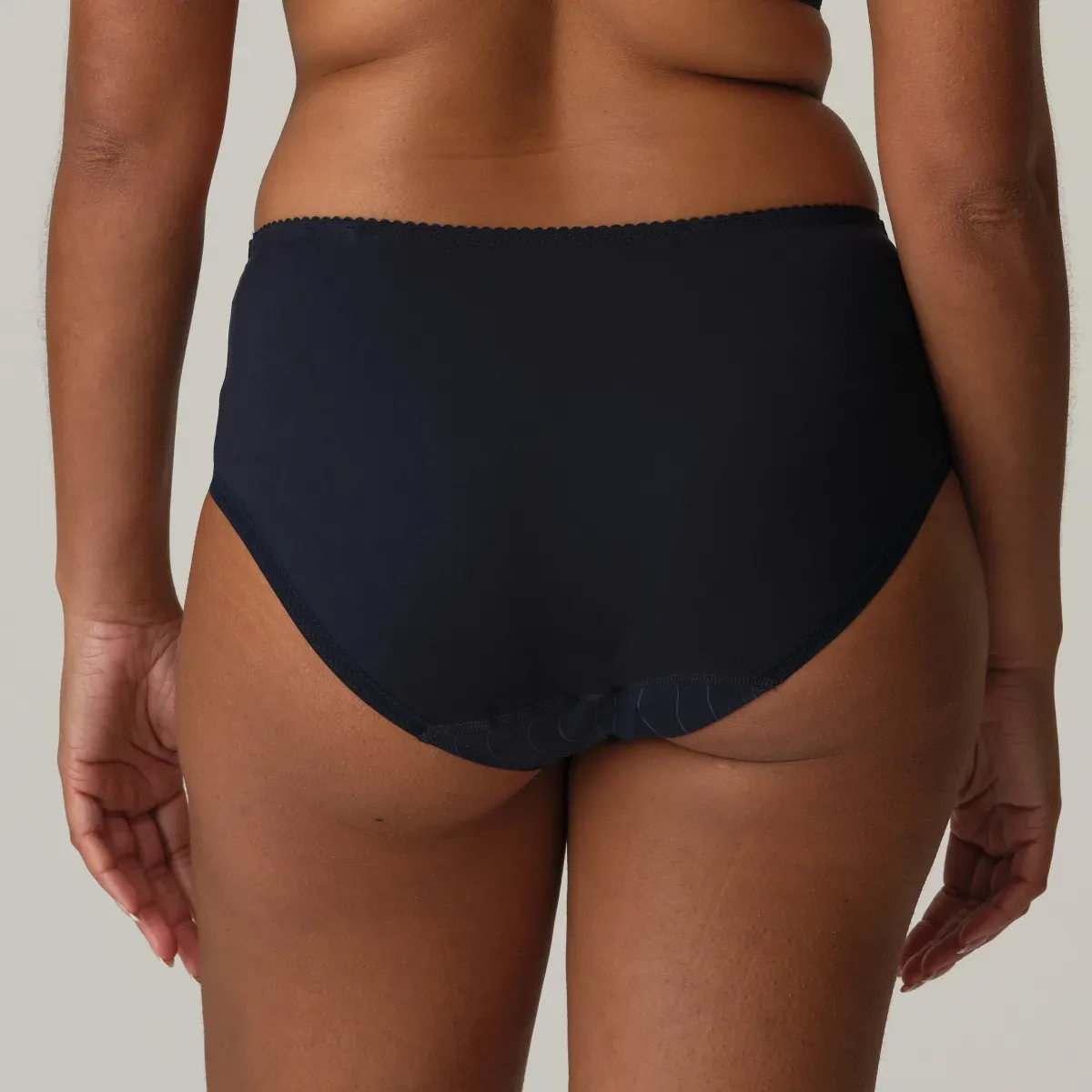 Deauville Velvet Blue Full Briefs