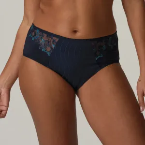 Deauville Velvet Blue Full Briefs
