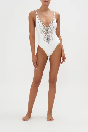 DEEP V NECK ONE PIECE CROWN OF THORNS