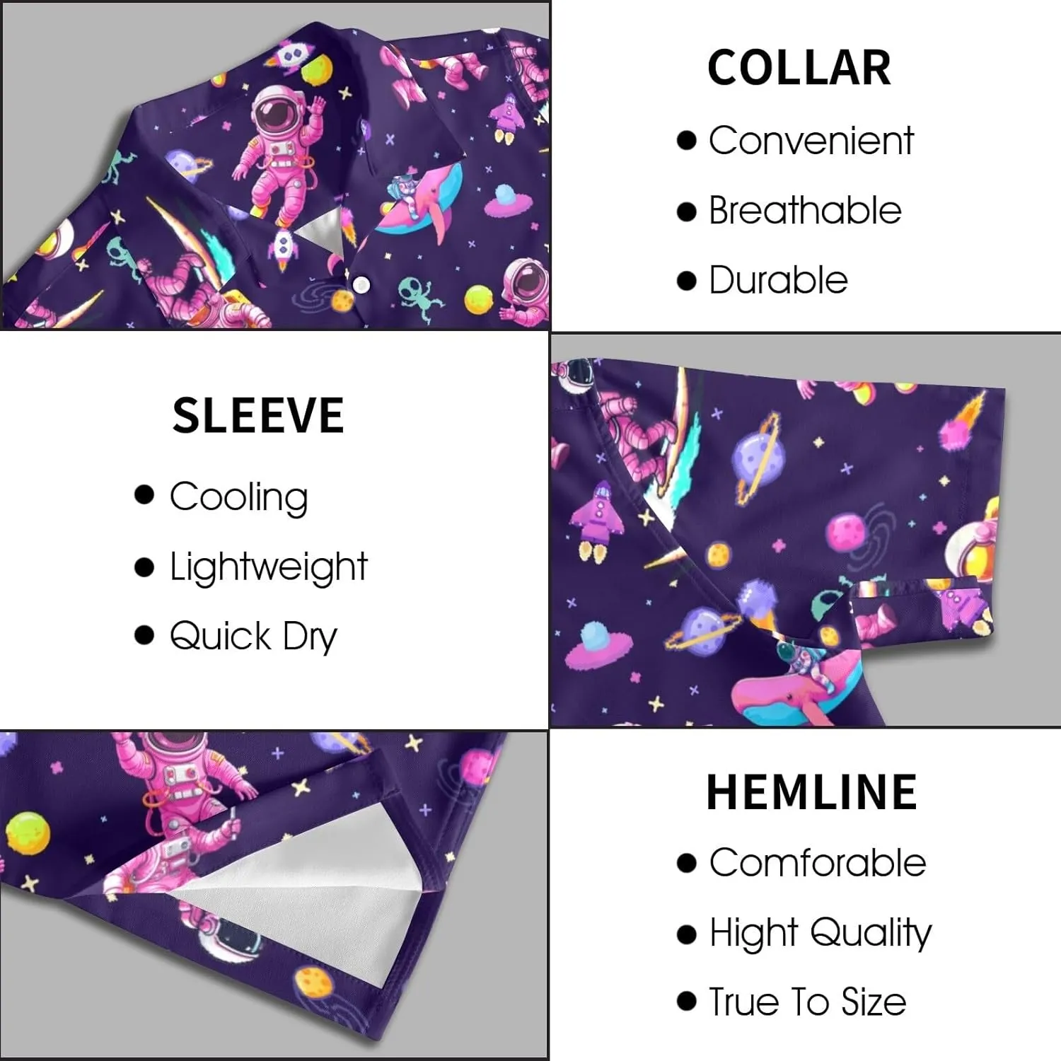 HUGLAZY 4th of July Outfit Funny Hawaiian Shirt for Men Short Sleeve Button Down Shirts Party Outfits