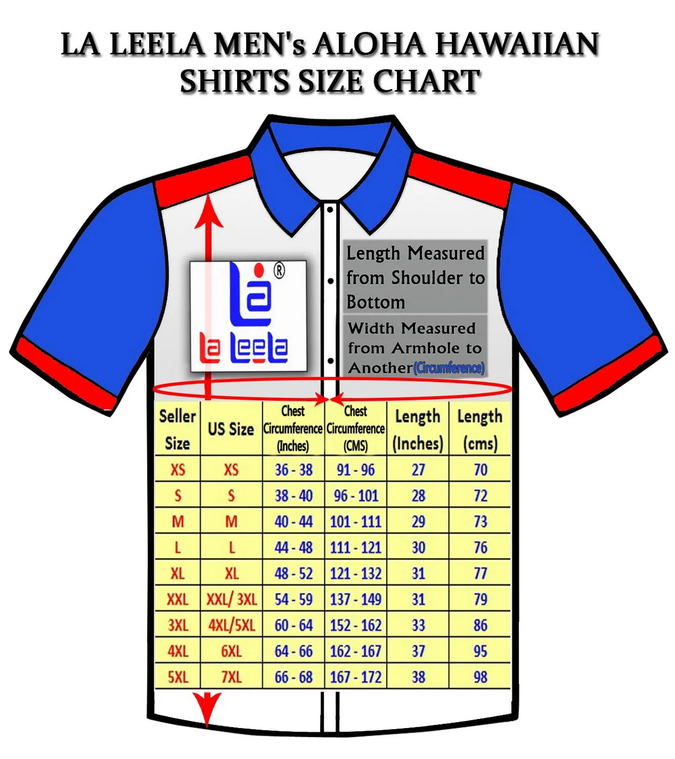 LA LEELA Men's Wear Summer Everyday Essentials Shirt 100% NATURAL COTTON  Blue Hawaiian Aloha shirt R_Blue_Turquoise_Orange