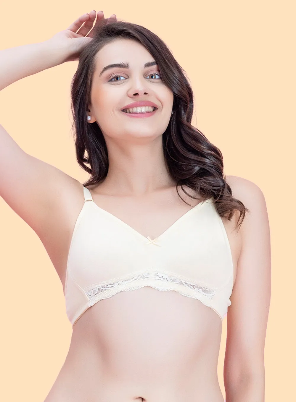 Lace Non-Padded Wire-Free BRA (PBBR1043)