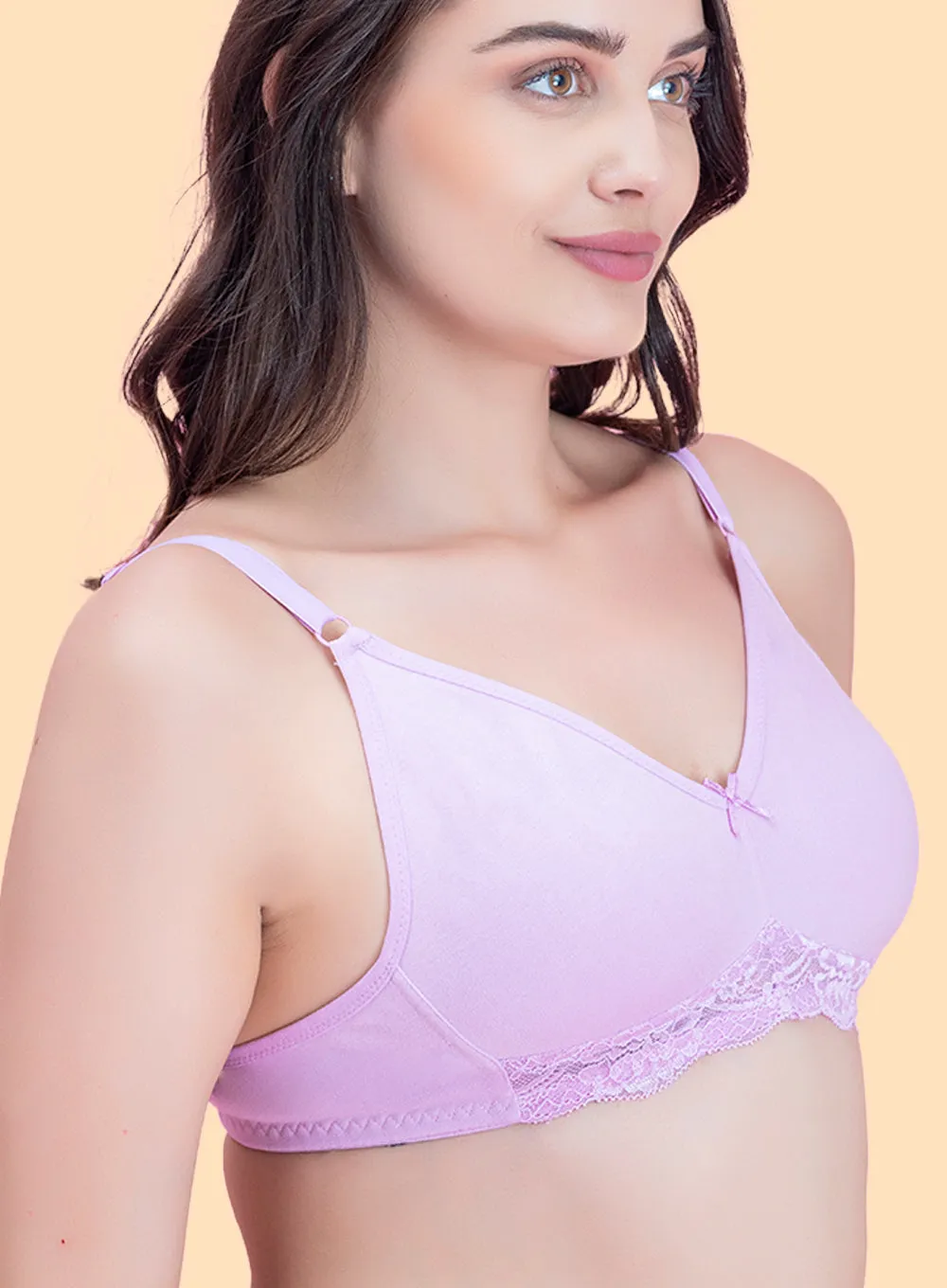 Lace Non-Padded Wire-Free BRA (PBBR1043)