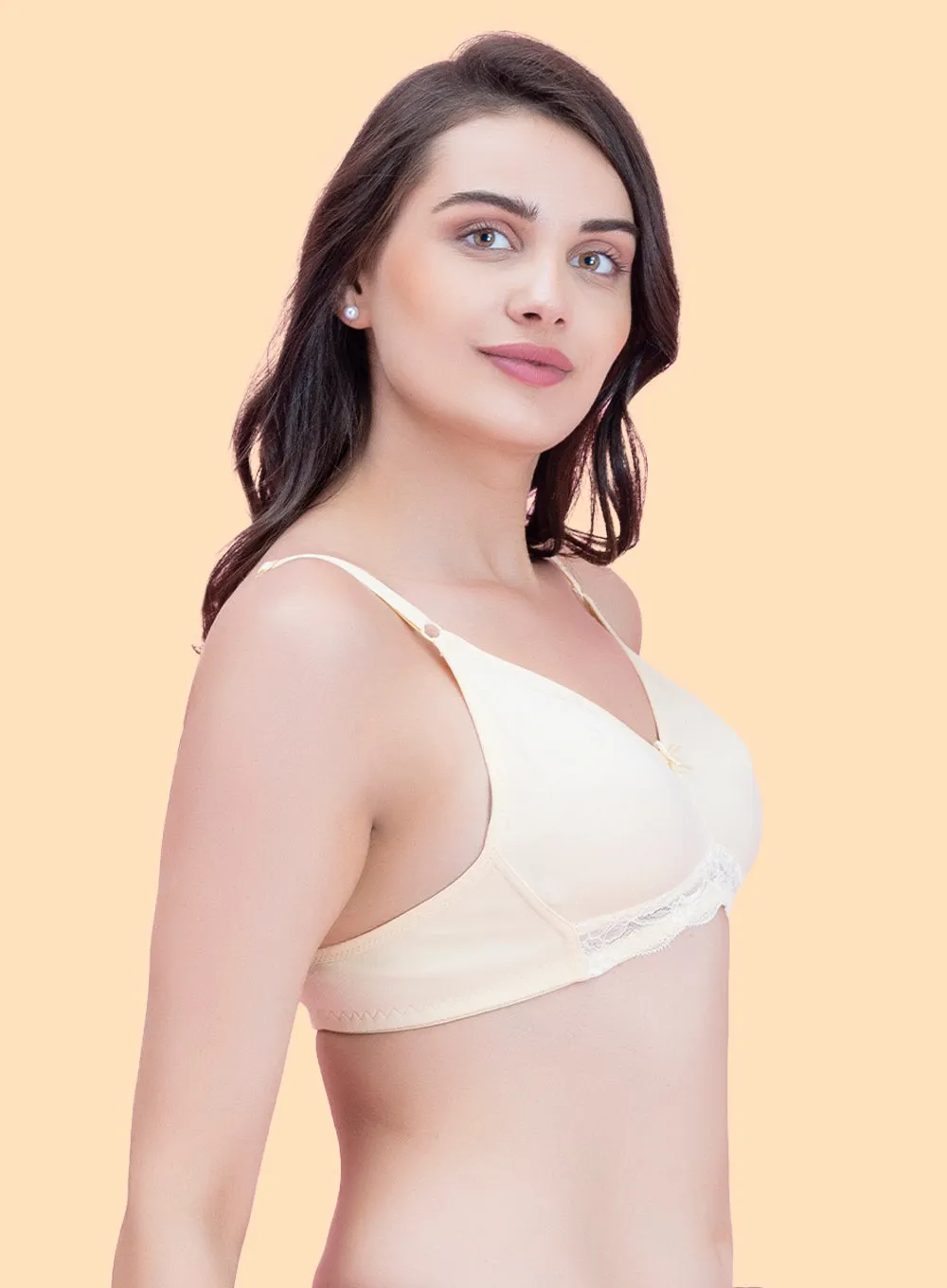 Lace Non-Padded Wire-Free BRA (PBBR1043)