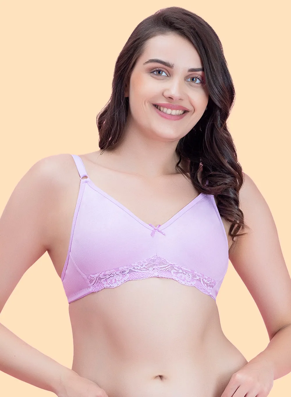 Lace Non-Padded Wire-Free BRA (PBBR1043)