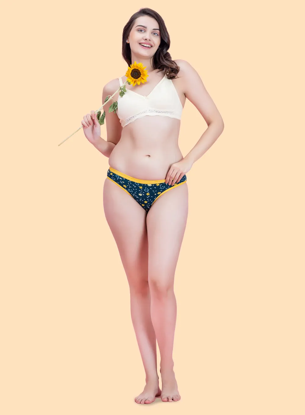 Lace Non-Padded Wire-Free BRA (PBBR1043)