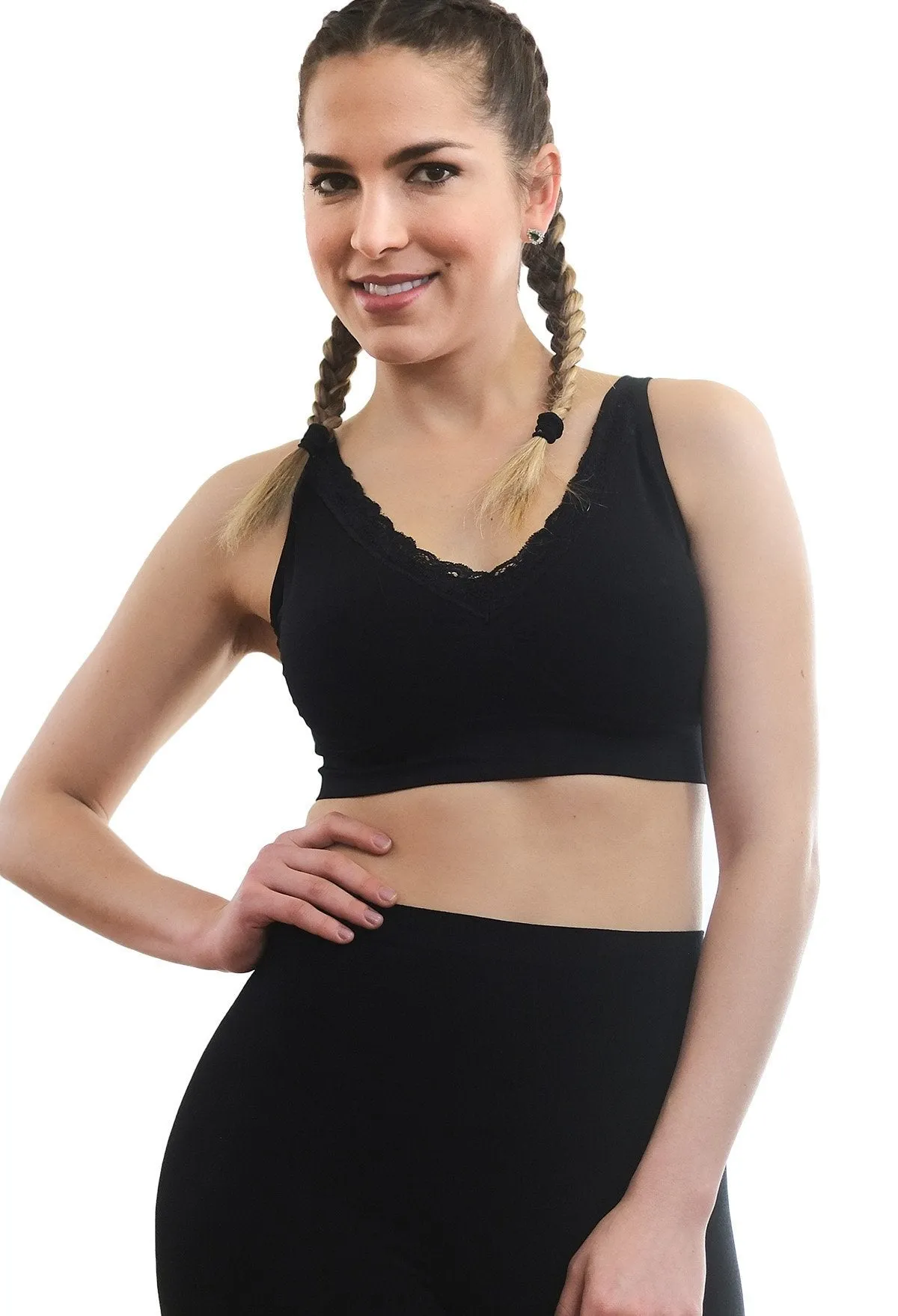 Lightweight Wire Free Bra For Big Busts
