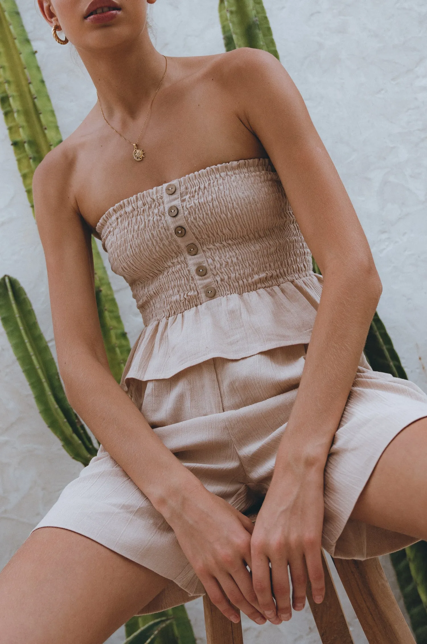 Mykonos Linen Shorts