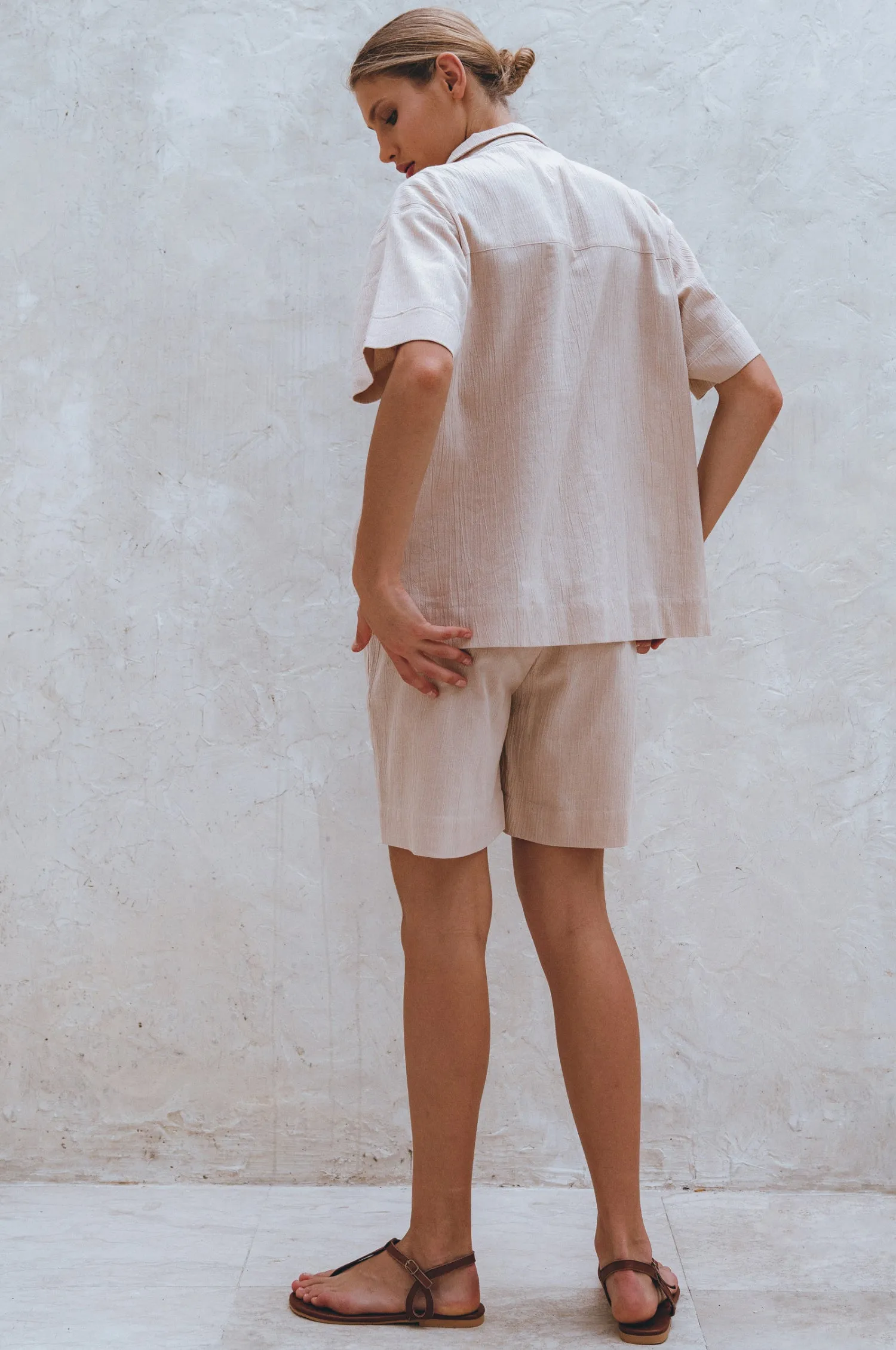 Mykonos Linen Shorts