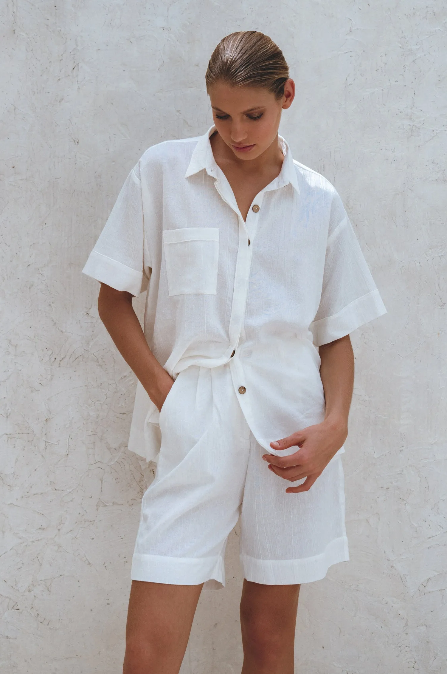 Mykonos Linen Shorts