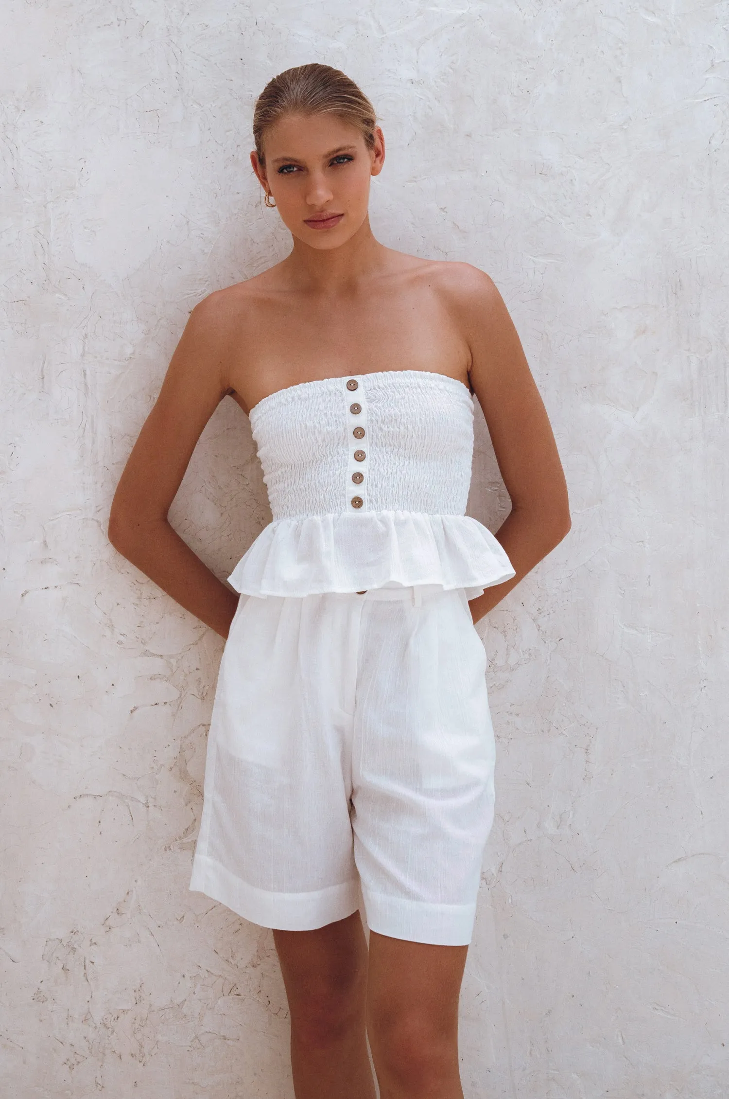 Mykonos Linen Shorts