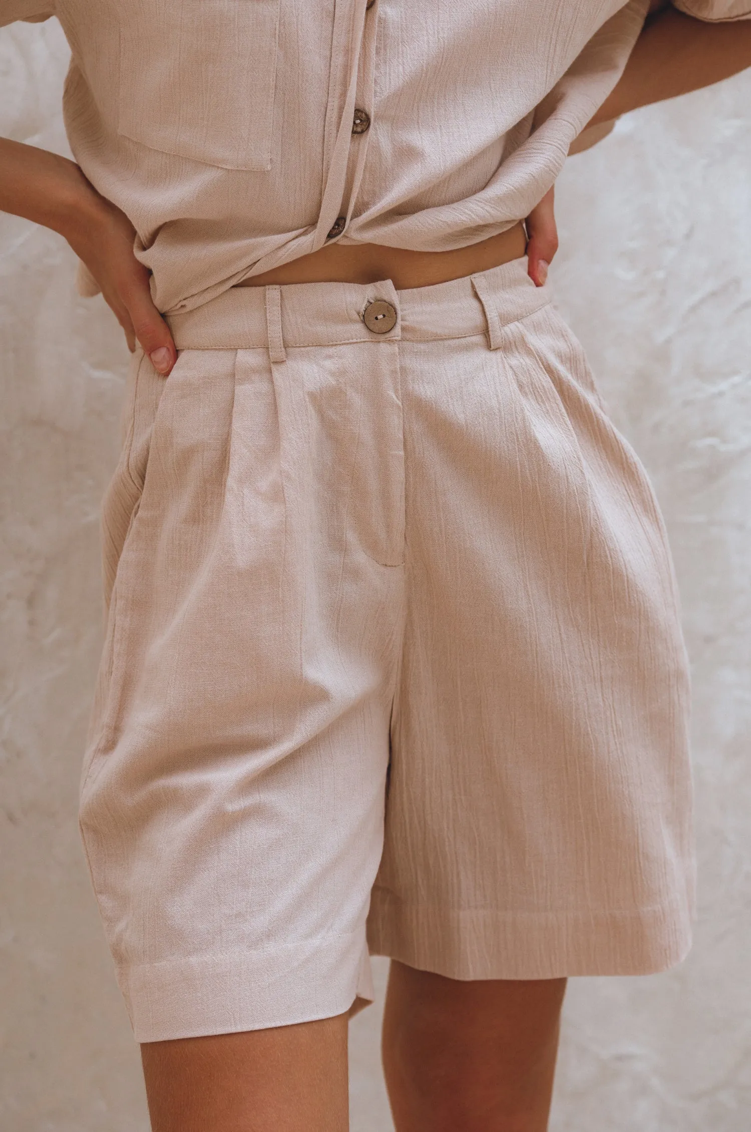 Mykonos Linen Shorts