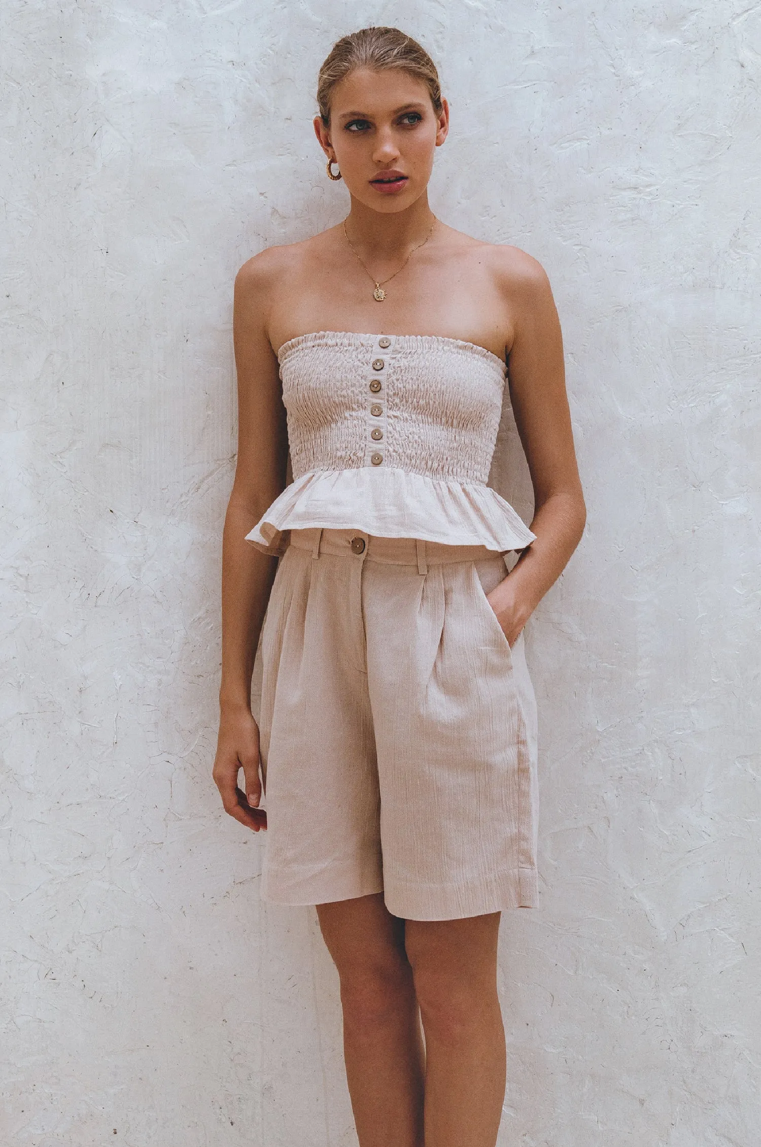 Mykonos Linen Shorts