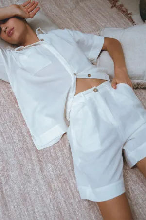 Mykonos Linen Shorts