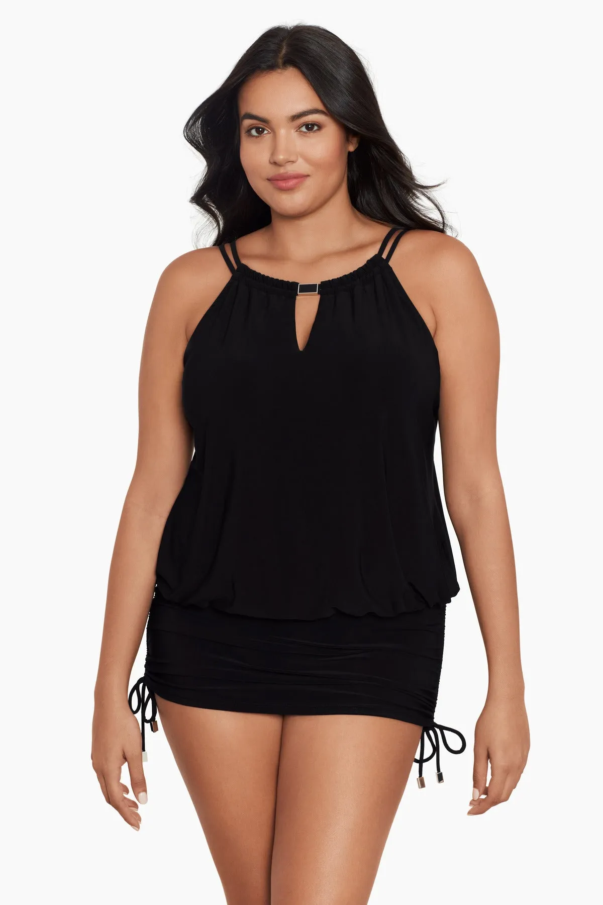 Plus Size Solid Susan One Piece Swimsuit