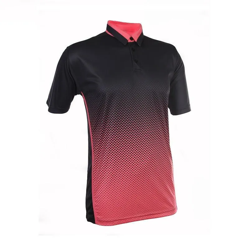 Quick Dry Sublimation Print Polo T-shirt