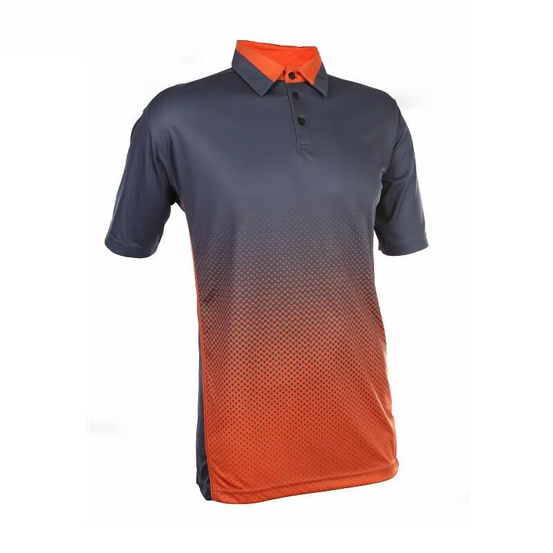 Quick Dry Sublimation Print Polo T-shirt