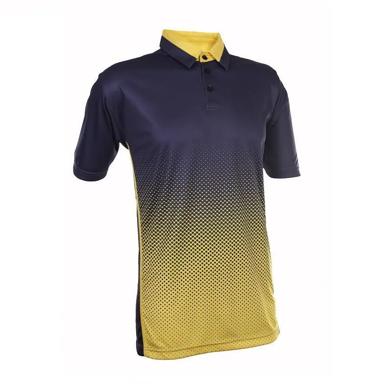 Quick Dry Sublimation Print Polo T-shirt