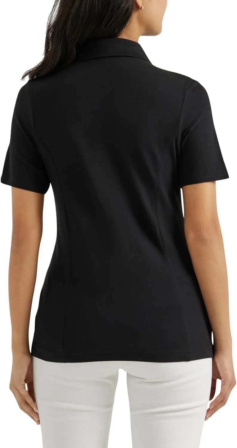 Riders by Lee Indigo Women's Short Sleeve Polo Shirt