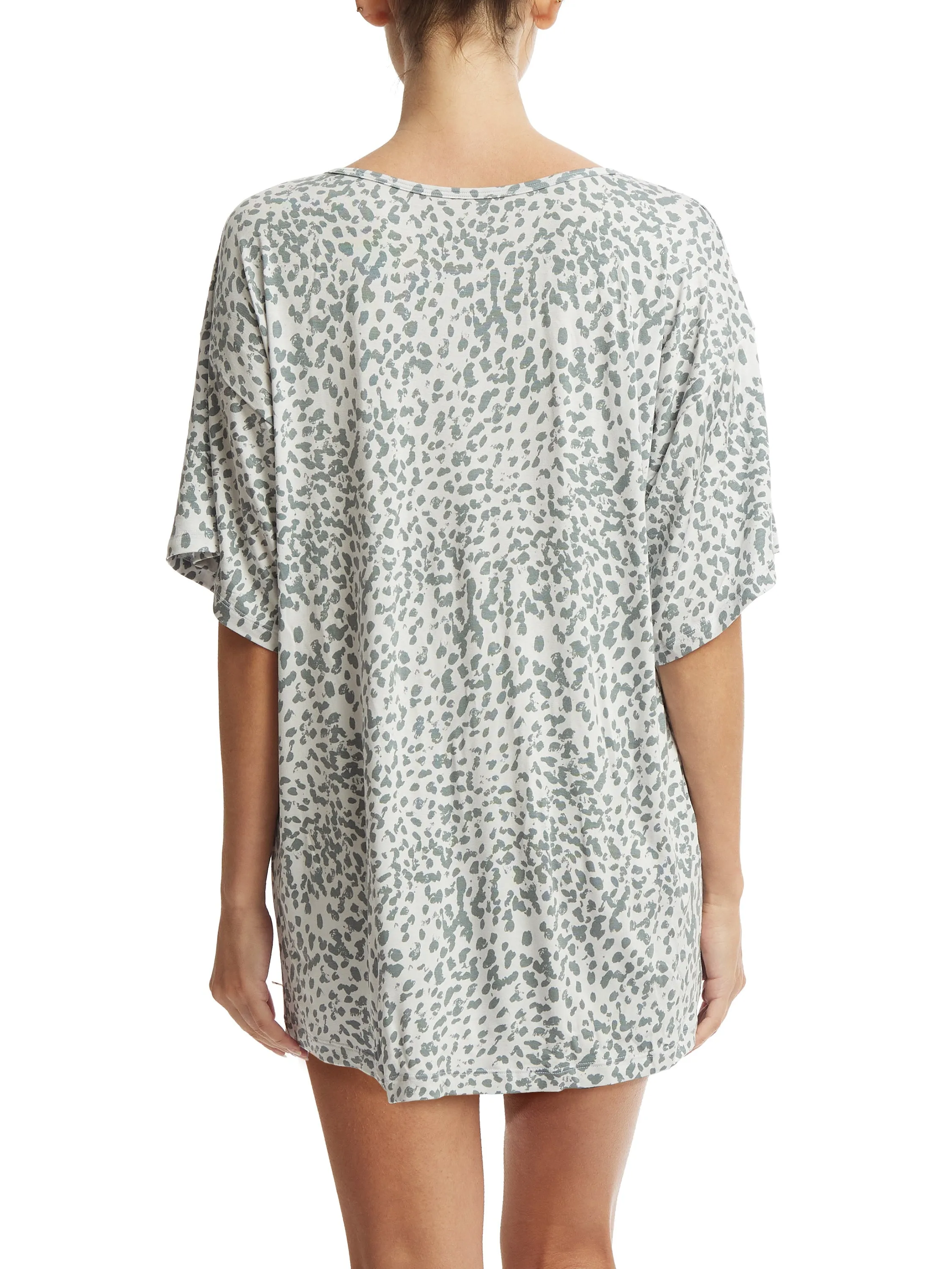 Unwind Dress Snow Leopard Sale