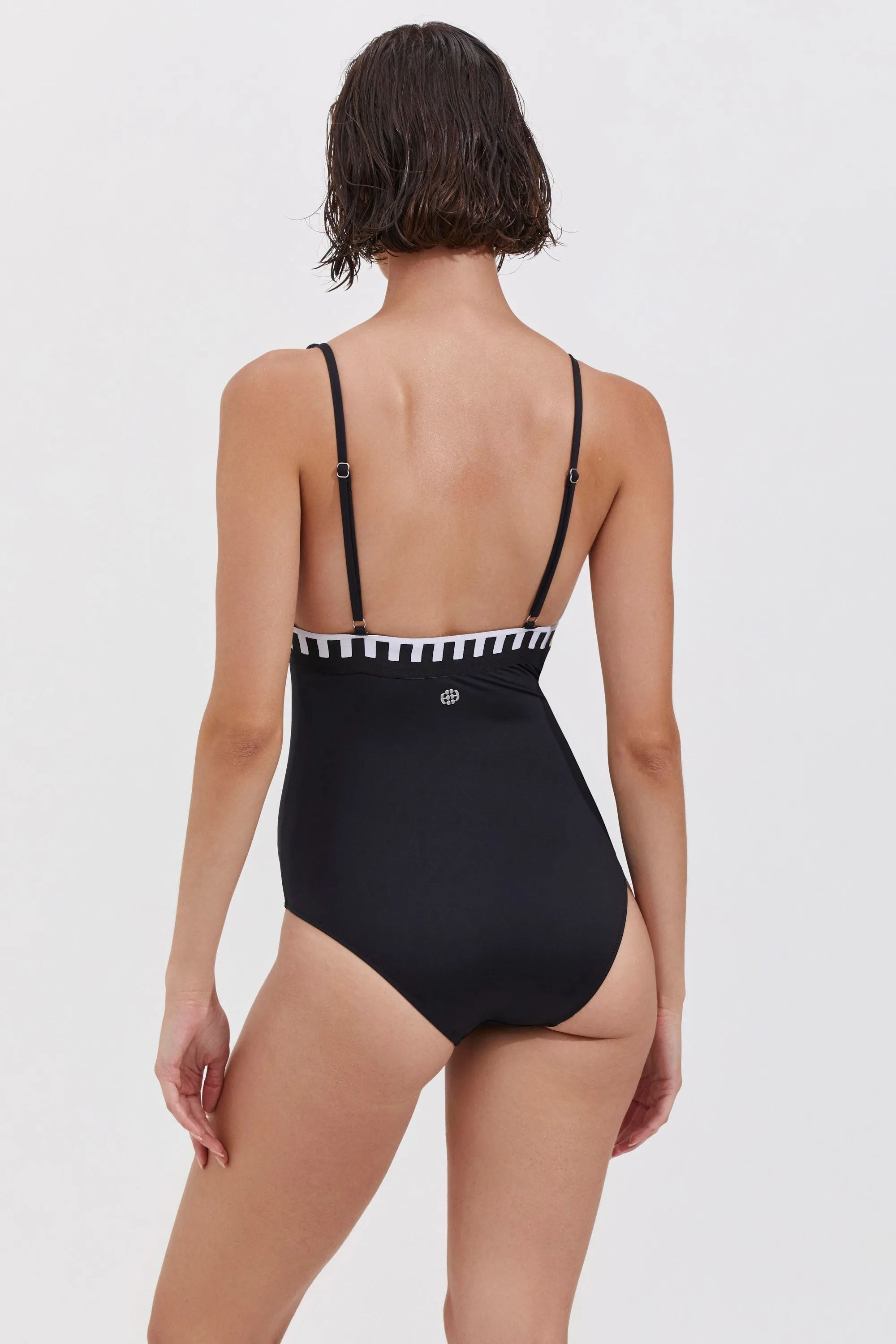 V- NECK ONE PIECE