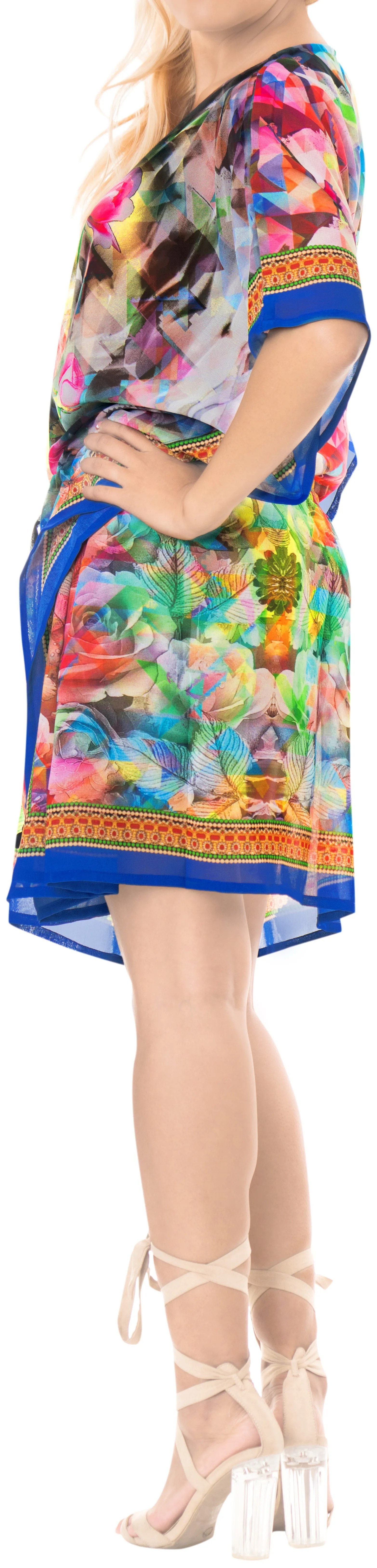 Women's Beach Swimwear Swimsuit Bikini Cover up Summer Casual Blouse TOP 137563